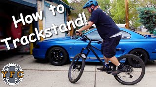 How to Trackstand on Your Bike!