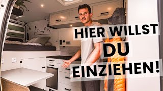 DIY Camper Van Roomtour | Geflieste Küche,...