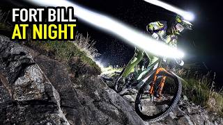 RIDING FORT WILLIAM WORLD CUP TRACK BY NIGHT!...