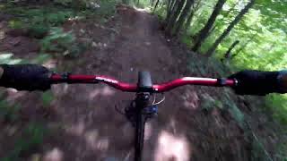 tower loop gap jump i made on my dirt jumper...