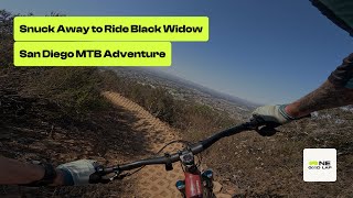 Snuck Away to Ride Black Widow // San Diego...
