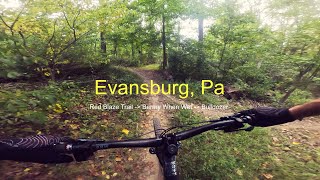 Evansburg, PA: Red Blaze Trail to Bulldozer