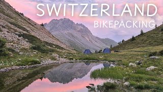 250km Bikepacking Adventure Across the Swiss...