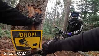 Sunrise MTB park Slippery Rock trail Raw...