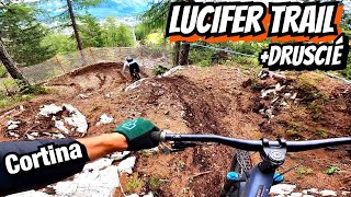 LUCIFER TRAIL + Drusciè! Black and orange...