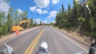 Riding in to Brian Head from the North