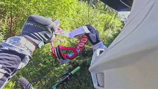 29 june 2018 climbing to the power lines.