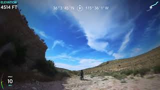 First segment of the Lovell Canyon group ride...