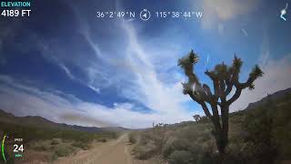 Third segment in the Lovell Canyon group ride...