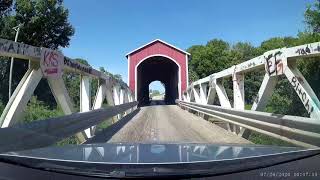 Wolf Covered Bridge & Spoon Lake