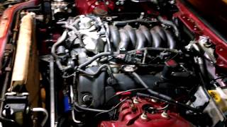 Wednesday XJ8L engine swap progress