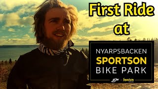 March - First laps at Nyarpsbacken Sportson...