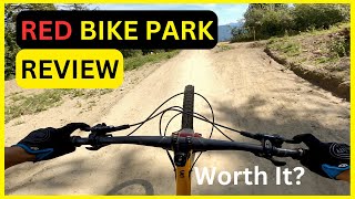 Riding every trail at the Red Mountain Bike Park