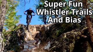 Amazing Whistler MTB Lap While Talking Review...