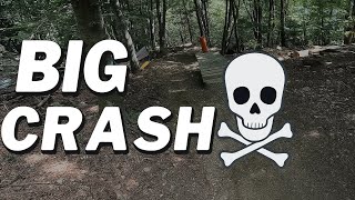 BIG CRASH SU UN DROP⚠️☠️!! Valle Degli...