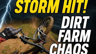 STORMING Dirt Farm Bikepark! ️⚡ This Got...