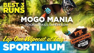 Mogo Superflow Day 1 Carnage – Lap One Wipeout