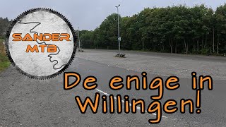 Even helemaal alleen in bikepark Willingen