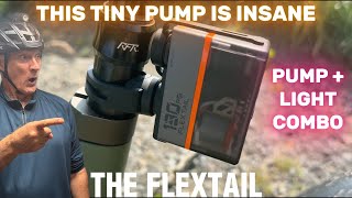Mini Pump with a Built-In Taillight?! Flextail...
