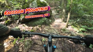 Mountain Biking Raccoon Mountain in...