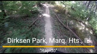 Everett McKinley Dirksen Park MTB trail - 'Rapido'