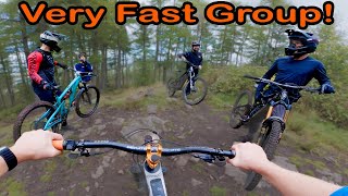 Trying To Keep Up With A Top Enduro Racer!