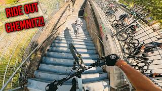 Durch Chemnitz mit 61 Mann! MTB Street Tour...