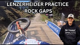 LENZERHIDE ROCK GAP PRACTICE !