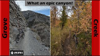 Epic cliff riding in beautiful Grove Creek! |...
