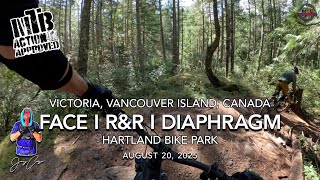 MTB Riding Hartland Trails, Victoria on...