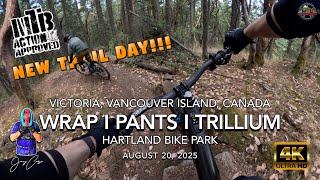 MTB Riding Hartland Trails, Victoria on...