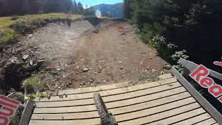 Upper section Lenzerheide, Switzerland DH Bike...