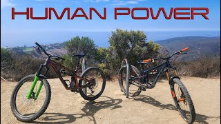 Human Power on Enduro Bikes (Yeti SB165 &...