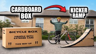 BUILDING & RIDING A “CARDBOARD BOX”...