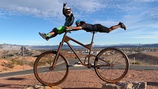 Riding Bootleg Canyon (part 2) Vanlife Hippie...