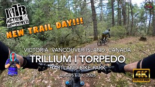MTB Riding Hartland Trails, Victoria on...