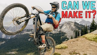We SKIPPED the shuttle on BC's most epic DH...