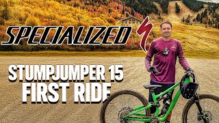 First Ride on the NEW Stumpjumper 15 at Deer...