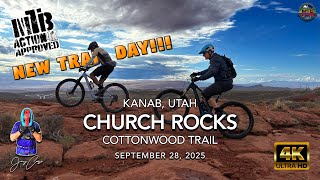 MTB Riding Church Rocks, Washington, UT,...