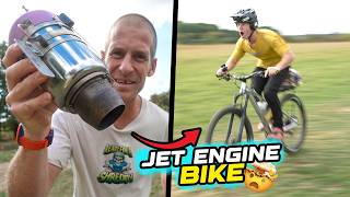 I FITTED A POWERFUL JET ENGINE ON MY MOUNTAIN...