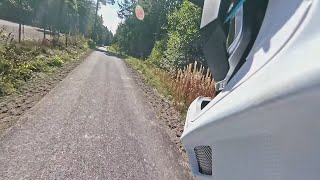 21 aug 2018 new asphalt at Trippestadskogen,...