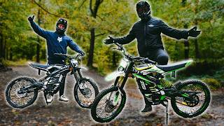 Das erste Mal auf einem E-Motorrad! SWM Binsen...