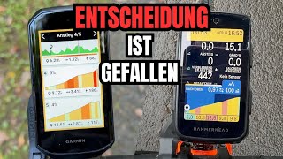 Garmin 1050  vs  Hammerhead Karoo 3 - ZU 99 %...
