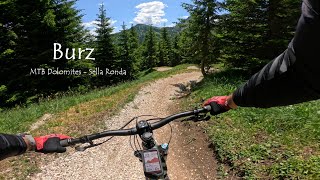Burz Trail - MTB Dolomites (Sella Ronda)