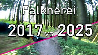 Trail Evolution // Falknerei 2017 vs 2025...