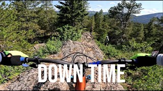 Technical Rock Slabs Downhill Trail - DOWN...
