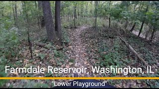 Farmdale Reservoir MTB trail - 'Lower Playground'