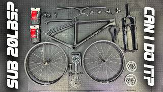 This Bike Is Going to Be INSANELY light weight...