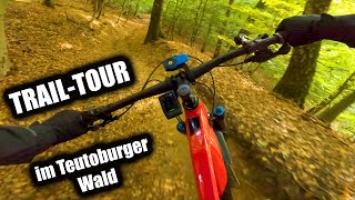 Mountainbike-Trailtour im herbstlichen...