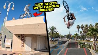 ULTIMATE RIDING SPOTS AND HEAVY CRASHES WITH...